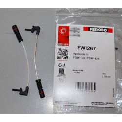 FWI267 FERODO CONTATTO SEGNALAZIONE USURA PASTIGLIE FRENO PER MERCEDES ML W163