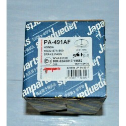 PA-491AF JAPANPARTS KIT PASTIGLIE FRENO PER HONDA CIVIC FR-V STREAM