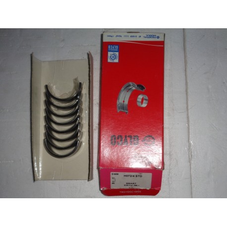 HO72/4 STD GLYCO Crankshaft Bearings M160 3CYL.1998 PER SMART