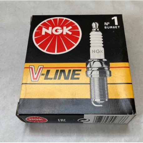 NGK CANDELE 4X V LINE N 1 BUR6ET PER AUDI SEAT VW