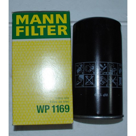 WP1169 MANN FILTER FILTRO OLIO PER IVECO EURO CARGO EURO STAR TURBO STAR