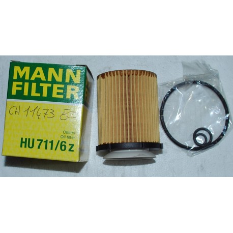 HU711/6Z MANN FILTER FILTRO OLIO PER MERCEDES CLASSE C GLK E SLK B A CLA