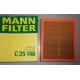 C25146 MANN FILTER FILTRO ARIA PER LAND ROVER FREELANDER I DEFENDER DISCOVERY