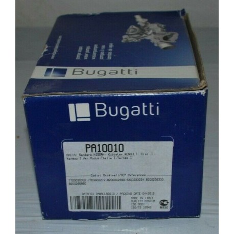 PA10010 POMPA ACQUA BUGATTI NUOVA PER DACIA, NISSAN, RENAULT