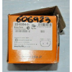 22-0354-0- IDIA METELLI KIT PASTIGLIE FRENO PER LAND ROVER DEFENDER