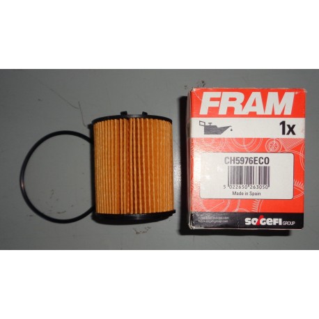 CH5976ECO FILTRO OLIO FRAM PER OPEL CORSA C ASTRA G OMEGA B VECTRA B ZAFIRA A