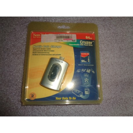 Sandisk Cruzer 64mb mobile data storage