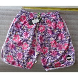 COSTUME DA BAGNO UOMO LAB84 SHORT BASKET TASCHA ALOHA   TAGLIA M