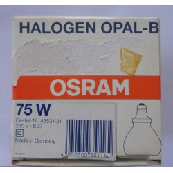 LAMPADINA OSRAM HALOGEN OPAL B 100W E27