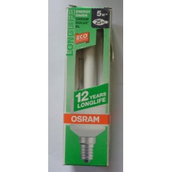 LAMPADINA OSRAM DULUX EL LONGLIFE 5W 41-827 CLASSE A