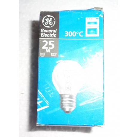 GENERAL ELECTRIC 25W E27 CLASSE G TEMPERATURA MAX 300°C