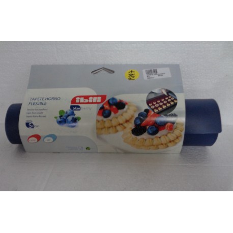 IBILI 860021 TAPPETO FLESSIBILE FORNO +230 -60 BLUEBERRY IN SILICONE