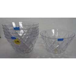 KOZIOL 3547535 CRYSTAL S SET 6 CIOTOLINE IN PLASTICA SENZA BUSTA