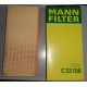 C33156 MANN FILTER FILTRO ARIA PER CITROEN FIAT PEUGEOT LANCIA