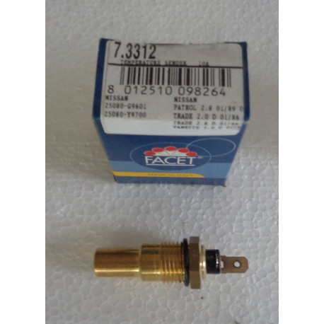 7.3312 FACET SENSORE TEMPERATURA REFRIGERANTE PER NISSAN 25080G9601