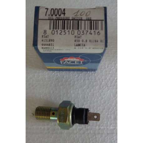 7.0004 FACET INTERRUTTORE A PRESSIONE OLIO PER FIAT LANCIA 4444651 4151890