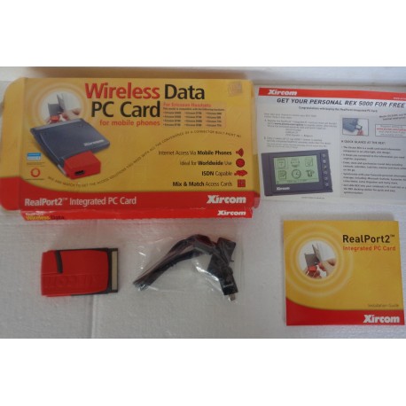 WIRELESS DATA PC CARD FOR MOBILE PHONES XIRCOM  SCATOLA ROVINATA