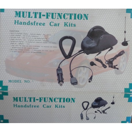 MULTI-FUNCTION HANDSFREE CAR KITS   SCATOLA ROVINATA