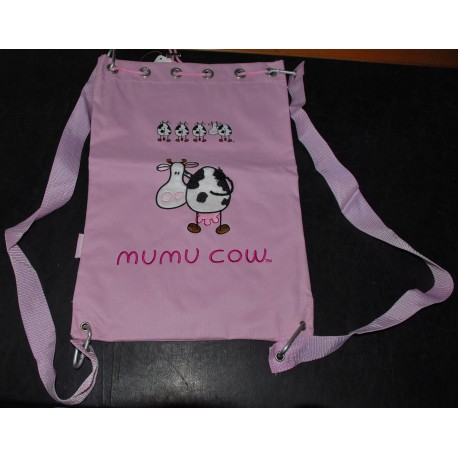 MUMU COW ZAINO/SACCA ART. B-QZ 350009 COLORE ROSA