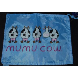 MUMU COW SACCA ART. B-QZ 350001 COLORE CELESTE