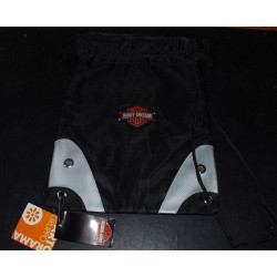 HARLEY DAVIDSON ZAINO SMALL MORBIDO 05033573 NERO-GRIGIO CARTORAMA