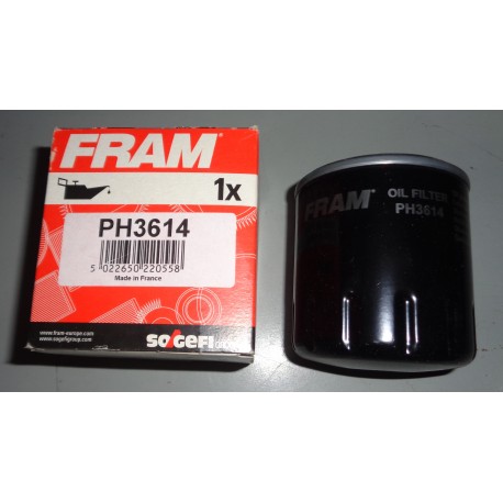 PH3614 FRAM FILTRO OLIO PER FIAT MINI SEAT SKODA SUZUKI 5005573 507107 12000012