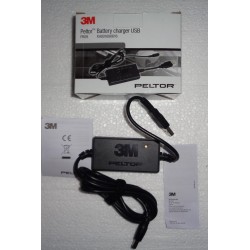 3M PELTOR FR09 XH001680616 CAVO DI RICARICA USB PER ACK053