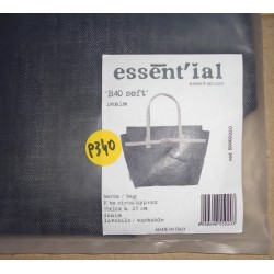 ESSENT'IALES002020 B40 SOFT DENIM BORSA