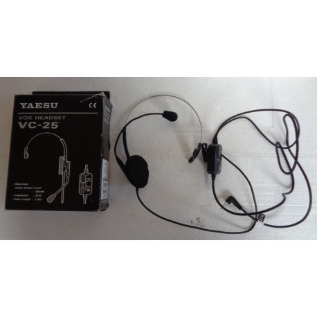 YAESU VC-25 CUFFIE CON MICROFONO USATE