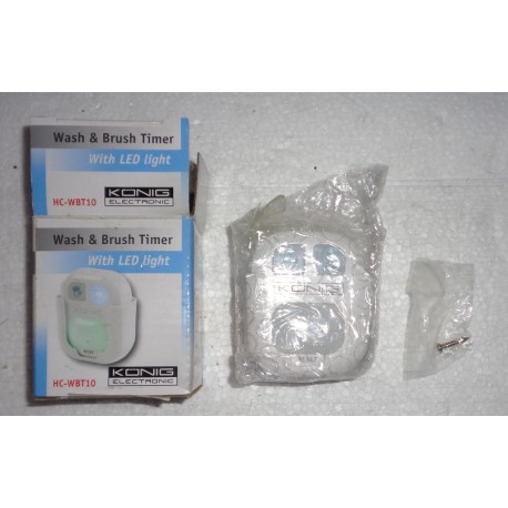 KONIG ELECTRONIC WASH E BRUSH TIMER WITH LED LIGHT HC-WBT10