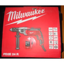 MILWAUKEE PD2E 24R TRAPANO A PERCUSSIONE PROFESSIONALE 2 VELOCITA' 1020W