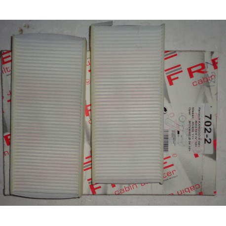 702-2 FREE CABIN AIR FILTER  PER  RENAULT KANGOO MASTER NISSAN NV400 MOVANO