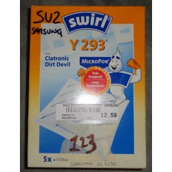 SWIRL AY293 5 SACCHETTI PER ASPIRAPOLVERE CLATRONIC