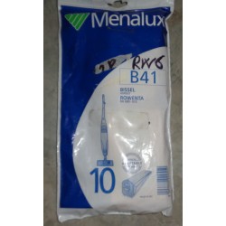 MENALUX B41 10 FILTRI RICAMBIO PER ASPIRAPOLVERE ROWENTA