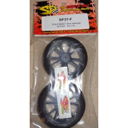 SP RACING COPPIA DI GOMME 1/10 37 sh 10 RAZZE art. SP37-F