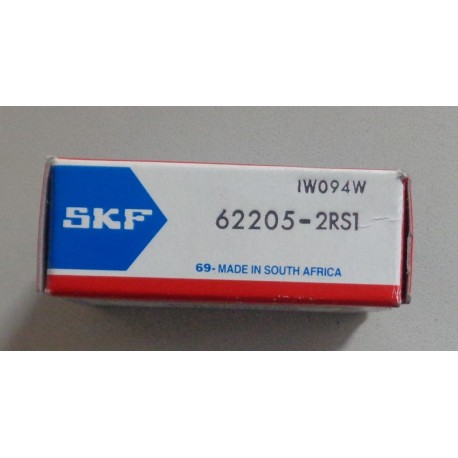 62205-2RS1 SKF  Cuscinetto radiale a sfere