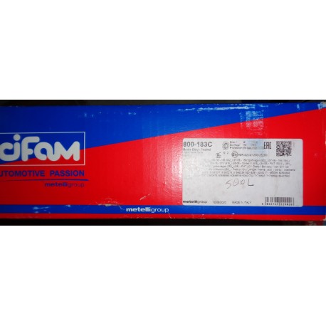 CIFAM 800-183C Disco freno 2 Pz PER ALFA FIAT LANCIA OPEL 60801722 60569386