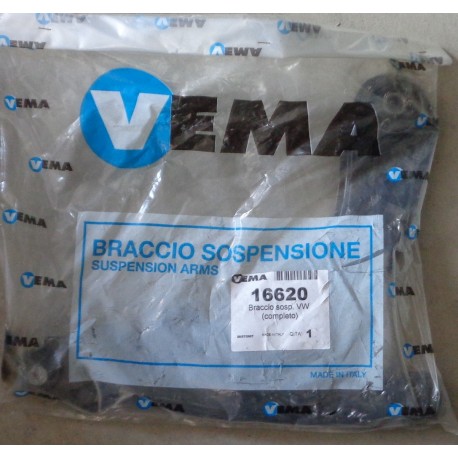 16620 VEMA Braccio oscillante PER VW POLO III GOLF II Clio II Córdoba I IBIZA II