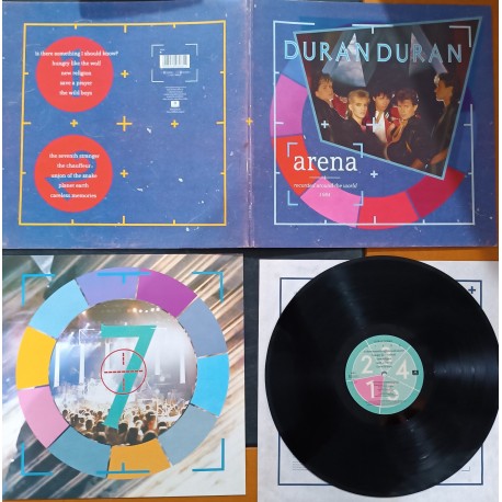 DURAN DURAN ARENA RECORDED AROUND THE WORLD 1984 PARLOPHONE LP VINILE USATO