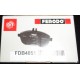 FDB4051 FERODO PREMIER ECO FRICTION Kit pastiglie freno PER NISSAN QASHQAI