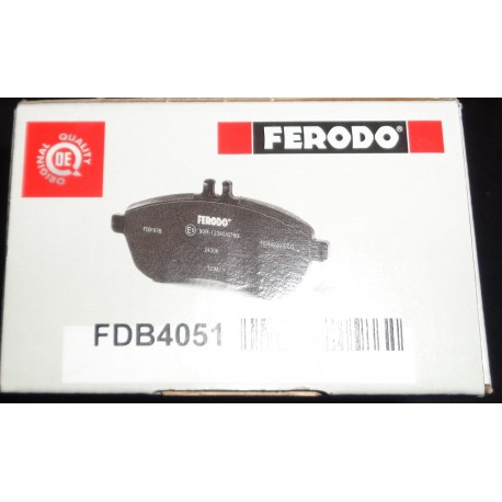 FDB4051 FERODO PREMIER ECO FRICTION Kit pastiglie freno PER NISSAN QASHQAI