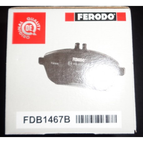 FDB1467B FERODO PREMIER ECO FRICTION Kit pastiglie freno PER FIAT LANCIA