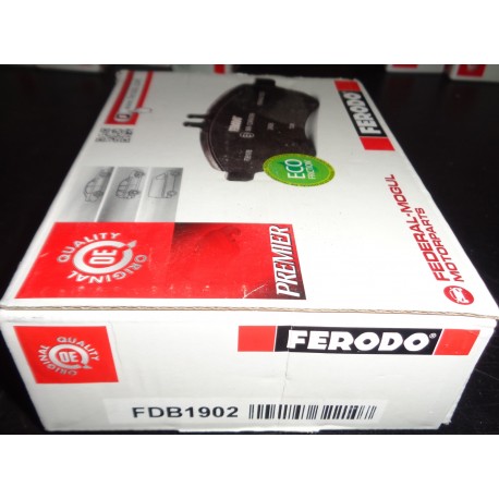 FDB1902 FERODO PREMIER ECO FRICTION Kit pastiglie freno PER HYUNDAI KIA