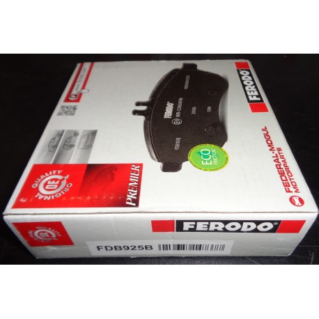 FERODO PREMIER FDB925B Kit pastiglie freno PER FIAT PUNTO I LANCIA Y