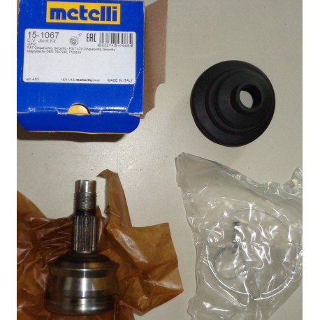 15-1067 METELLI  Kit giunto Semiasse PER FIAT Cinquecento (170) 600 (187)