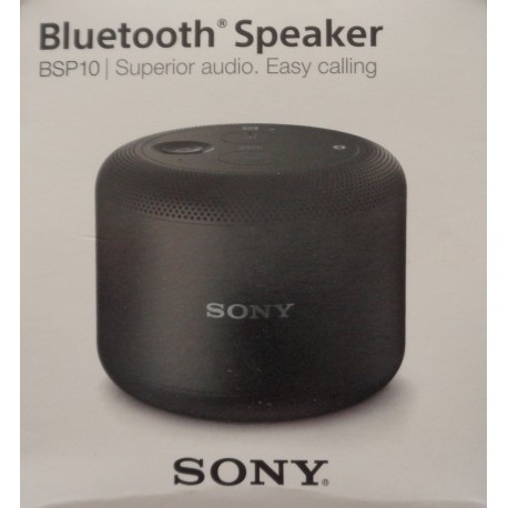 SONY BLUETOOTH SPEAKER BSP10 SUPERIOR AUDIO EASY CALLING