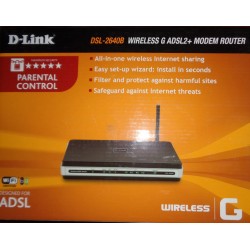 D-LINK DSL-2640B WIRLESS G ADSL2 + MODEM ROUTER