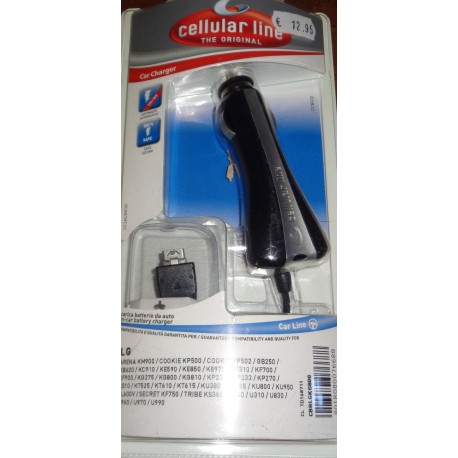 CELLULAR LINE CARICABATTERIA DA AUTO PER LG CBRLGKG800