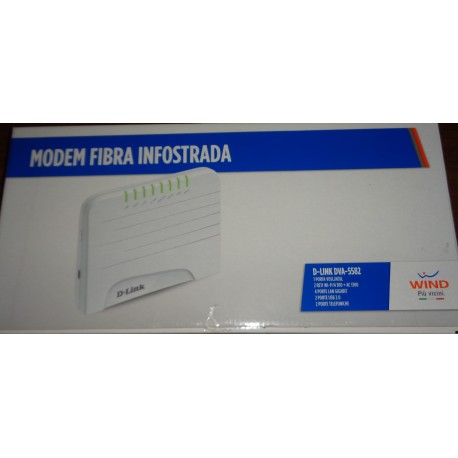 D-LINK MODEM FIBRA INFOSTRADA DVA-5582