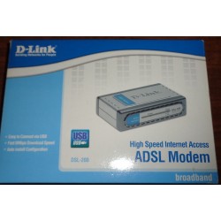 D-LINK DSL-200 ADSL MODEM BROADBAND HIGH SPEED INTERNET ACCESS